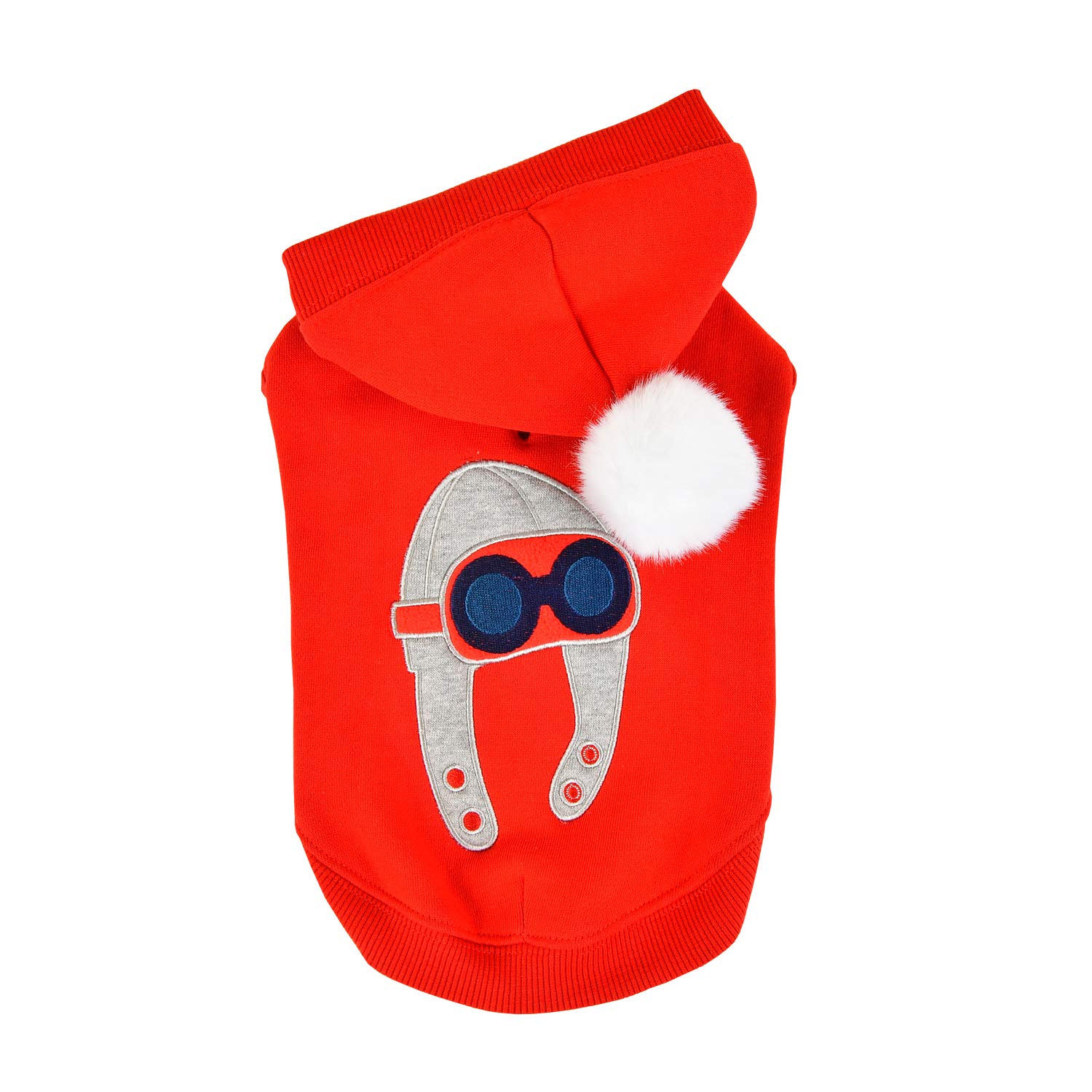Puppia Aviator Red Xl T-Shirt Top for Dog - 1050 g