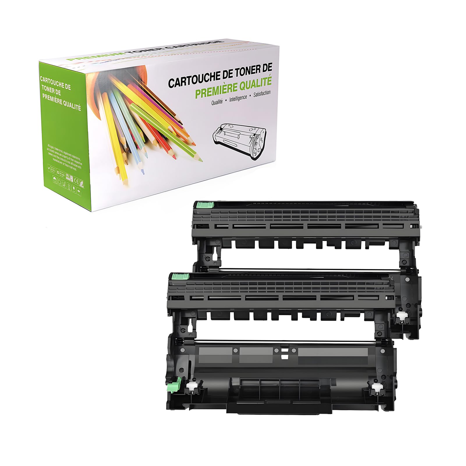Kompatybilny zamiennik zespołu bębna dla Xerox M228 CT351056 do użytku z Xerox DocuPrint M228B M228DB M228Z M268DW M268Z P228DB P268B P268D P268DW drukarką,(Czarny-12000 stron),2 pack