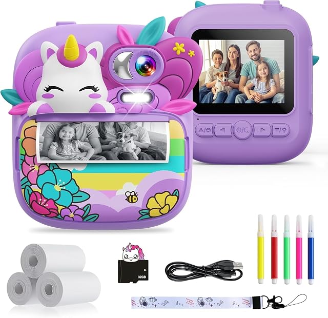 TIATUA Camara Fotos Infantil instantanea