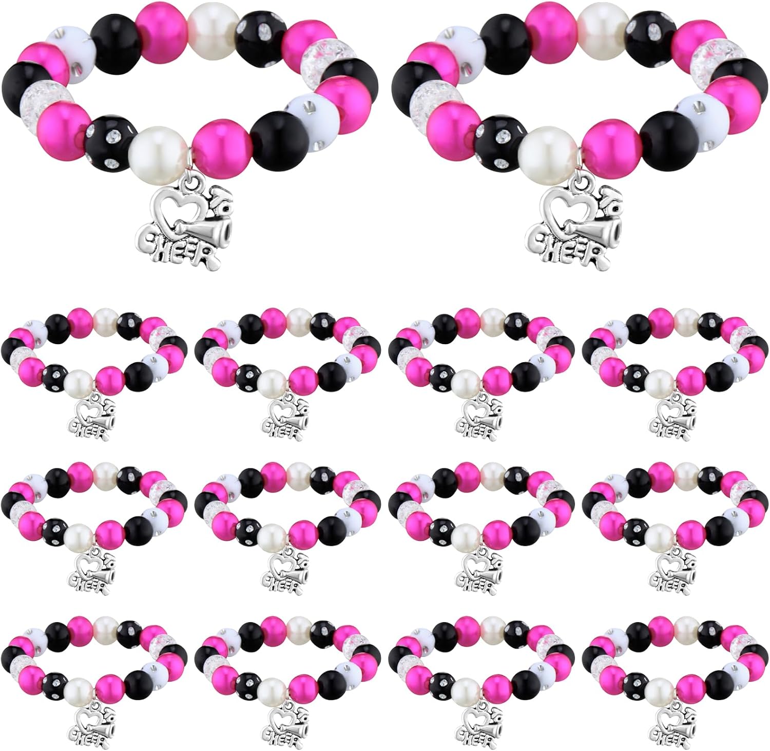 12 Pcs Cheer Bracelet Cheerleader Gifts for Girls Zimbabwe Ubuy