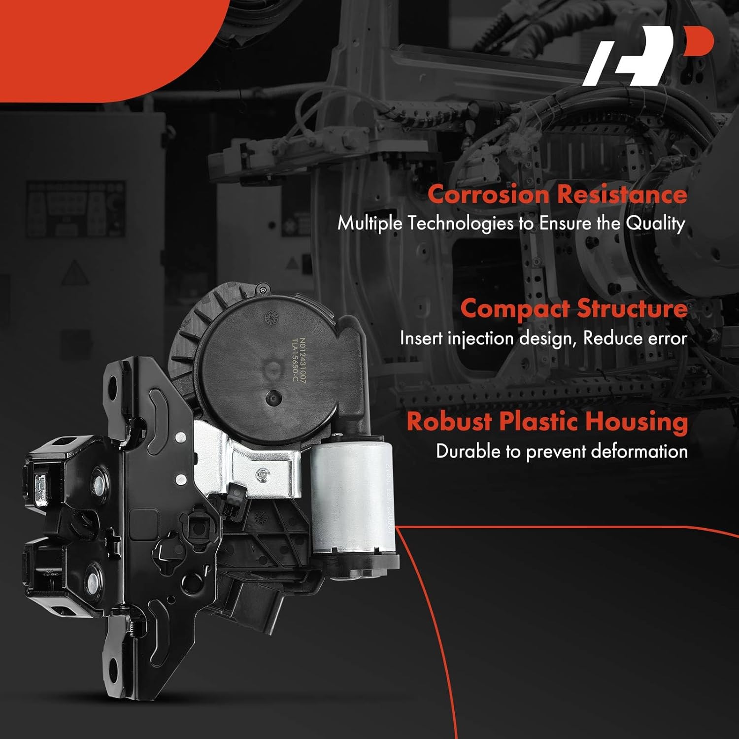 A-Premium Trunk Latch Compatible with Buick Enclave Regal & Cadillac Escalade XT4 XT6 XT5 & Chevrolet Chevy Suburban Blazer Suburban & GMC Acadia Terrain Yukon XL, Rear Tailgate Lock Latch Actuator