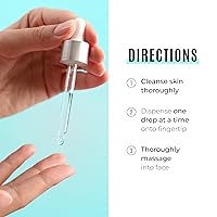 Vista 5 de Malibu C Sensitiv C - Suero facial con vitamina C para pieles mixtas y sensibles, equilibra, ilumina y protege con ácido ascórbico, alantoína