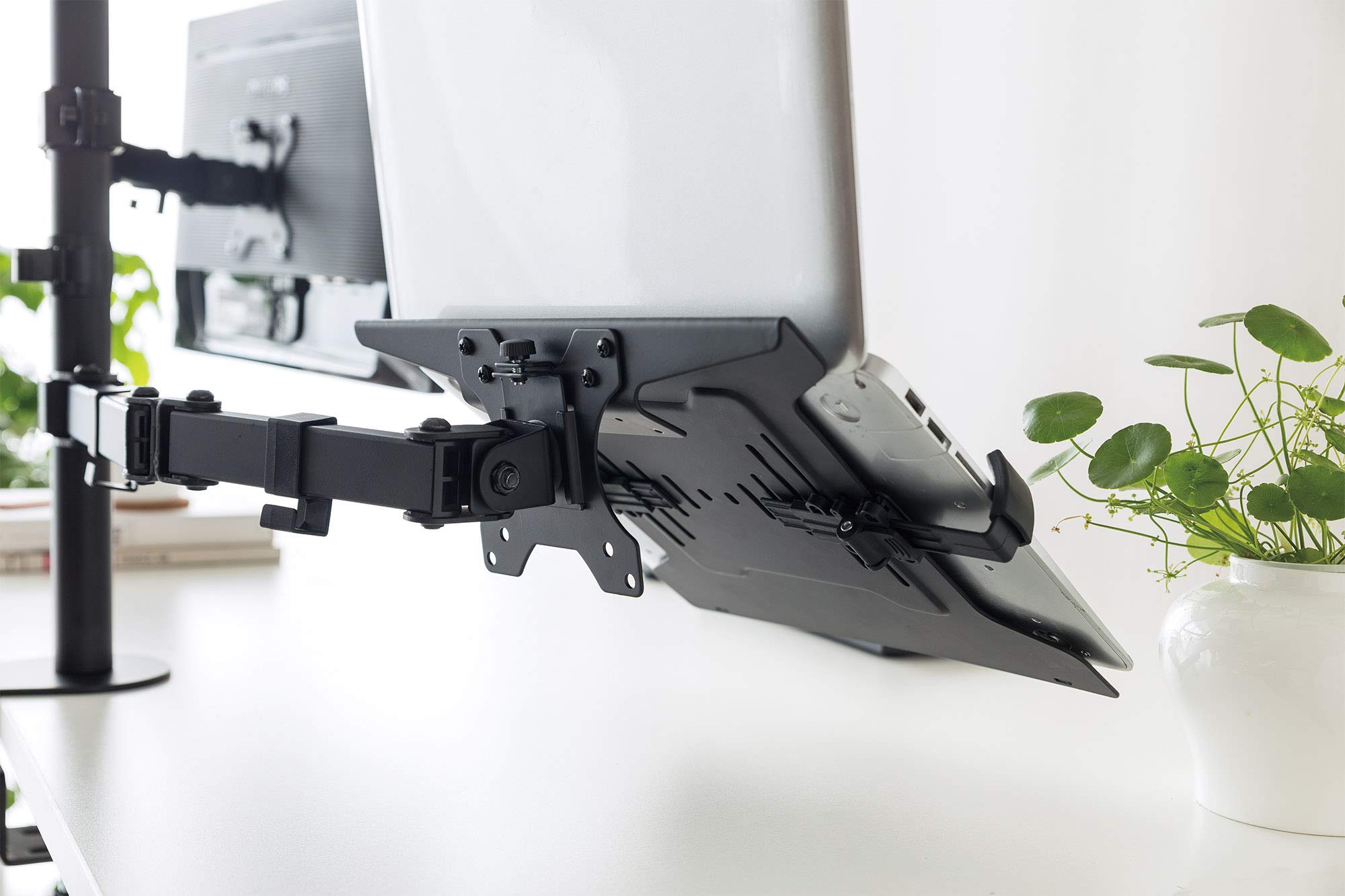 Buy MANHATTAN Laptop Vesa Mount Tray Heavy Duty and Fully Adjustable