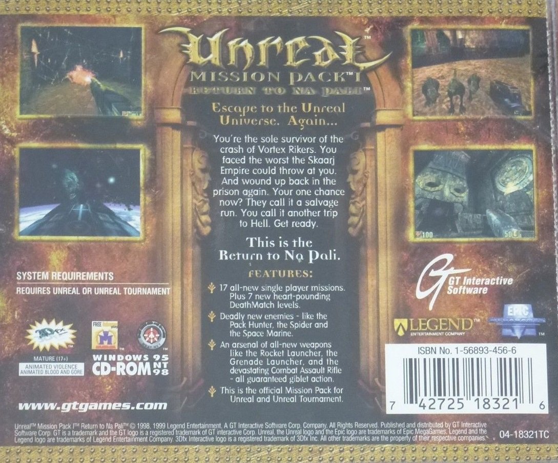 Unreal Mission Pack [video game]