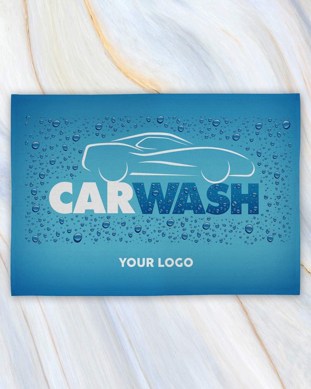 Personalized Custom Rally Towel - 4 Pack 17x11 Inch Microfiber Sports Player Logo Team Golf Customized Photo Design Text Name Ad Picture Gift