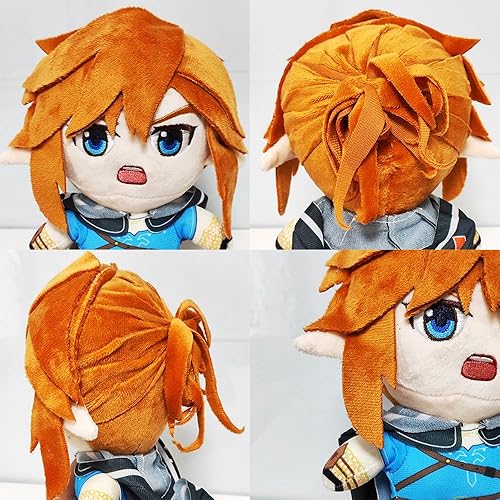 Miniatura 4 de JCvCX Juguete de peluche de eslabones de 10 pulgadas, figura de peluche, muñeco de peluche, peluche de animé, figura de almohada Bokoblin, juguete