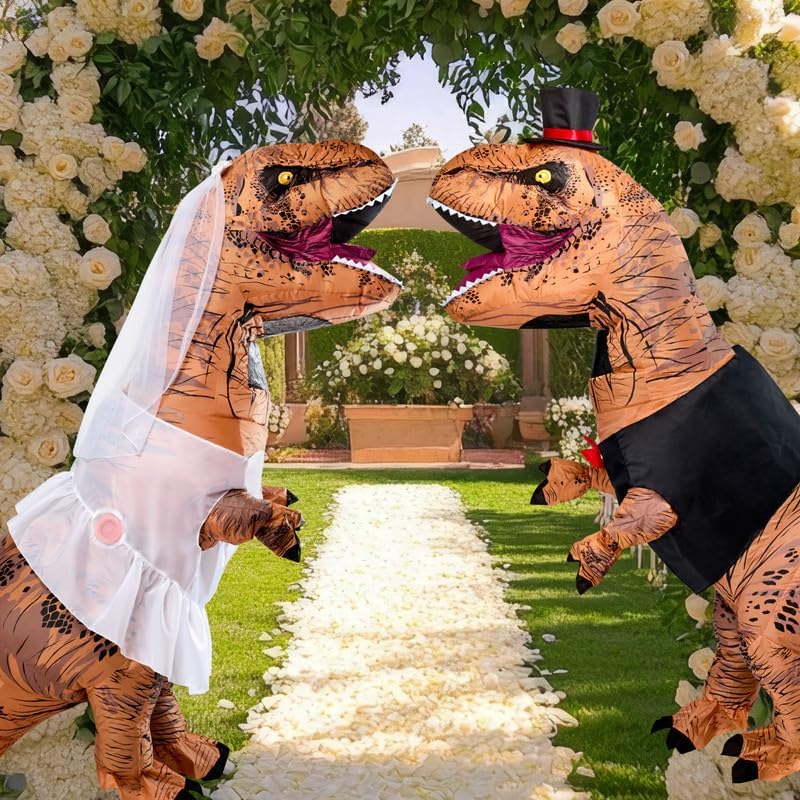 Rubies Groom/Formal/Tux Accessory Kit for Inflatable T-Rex, Unisex One Size - Image 8