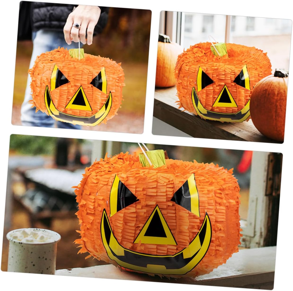 1set Halloween Pumpkin Stick and Treats Fun Party Decoration for Boys and Girls Halloween Celebrations and Birthday Events for Festive Gatherings