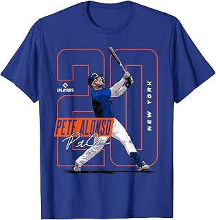 Pete Alonso | New York Baseball MLB Players | MLBPALO3003 T-Shirt