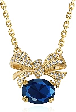 Fettero Gold Necklace for Women - 14K Plated Dainty Gold Necklaces Cute Charm Pendant Trendy Necklaces for Women Jewelry