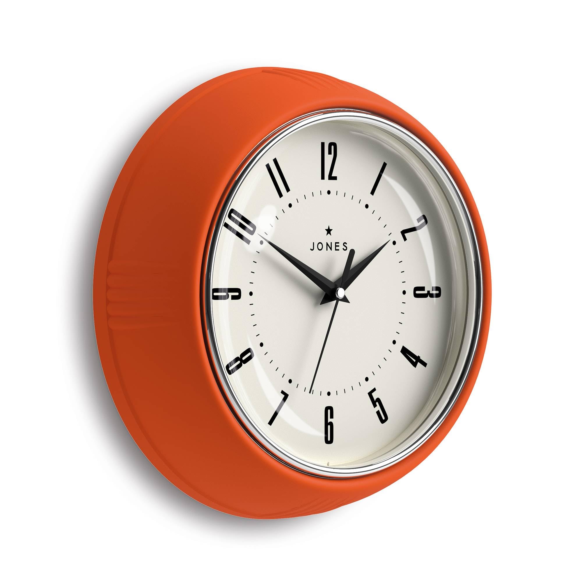 Amazon.com: JONES CLOCKS® Ketchup wall Clock | Round Retro Diner