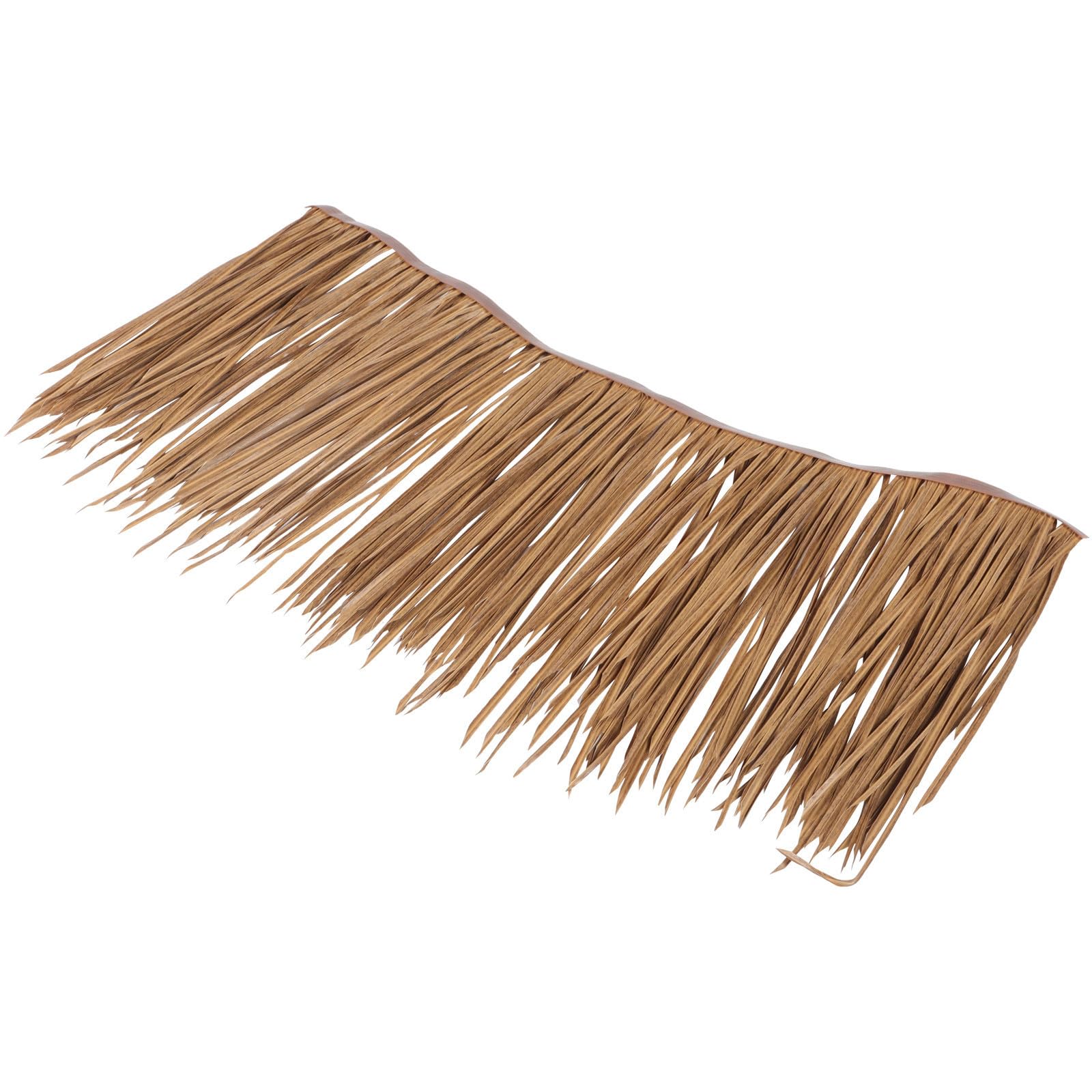 Chaume artificielle marron ignifuge plastique décoration extérieure rustique