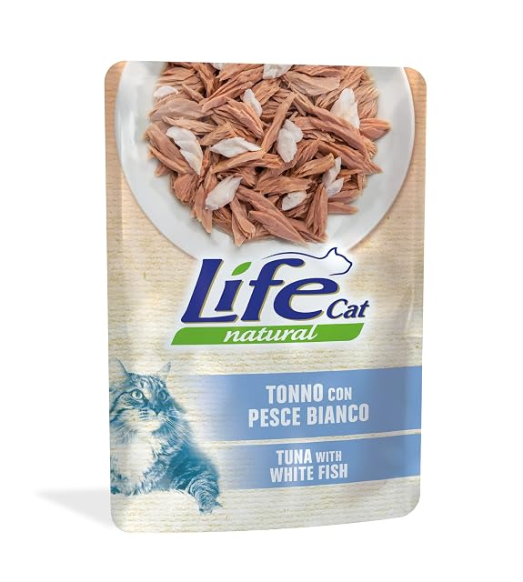 Life Atún Natural con Pescado Blanco, sobre 70 g