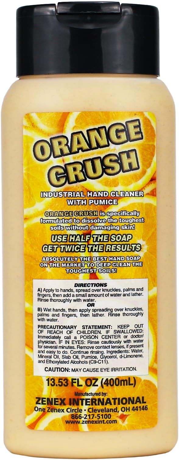 Fast Orange 25122 Pumice Lotion, Heavy Duty Hand Cleaner