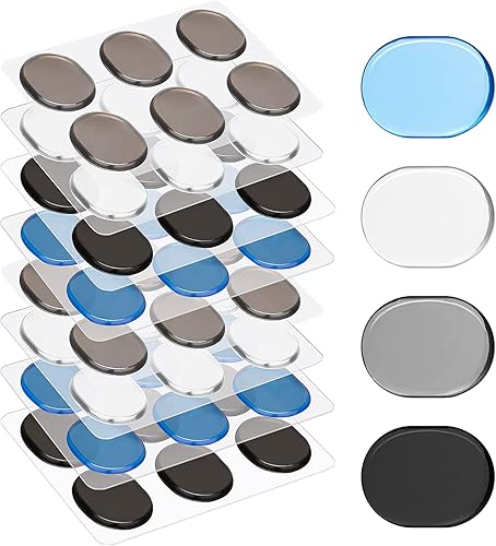 SAVITA 48 silenciadores de tambor, amortiguadores de gel, silenciadores de tambor de silicona, almohadillas de silenciador de tambor adhesivas