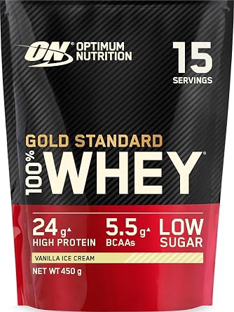 Optimum Nutrition 100 Whey Gold Standard Vanilla Ice Cream