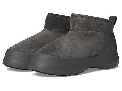 MOON BOOT Luna Low Boot Suede Boots Anthracite