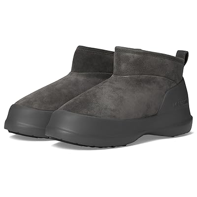 MOON BOOT Luna Low Boot Suede Boots Anthracite