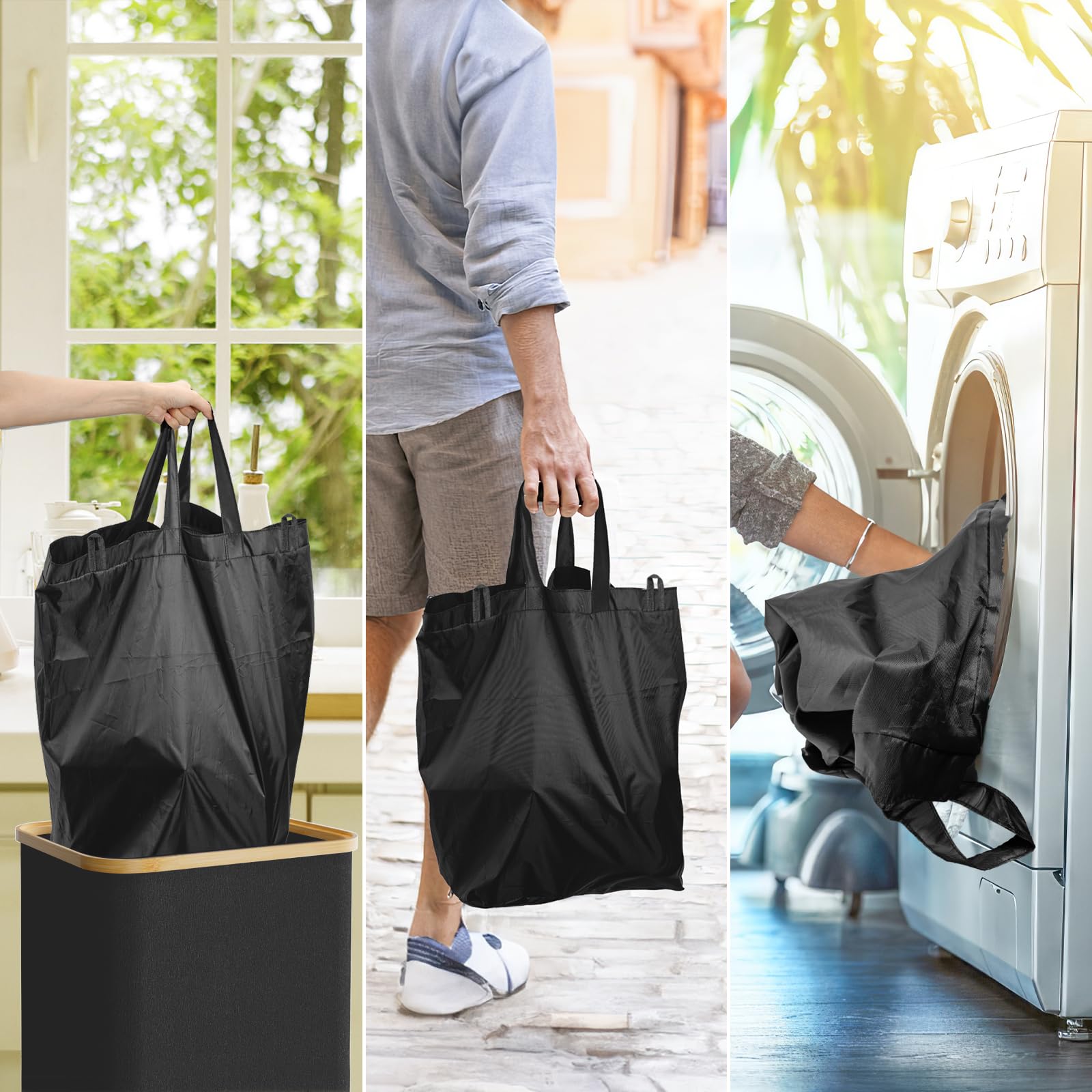 Support De Sac Jaune 100 Litres Biigdan - Pour Bouteilles Consignées, Emballages, Recyclage - Tissu Polyester 900D Résistant