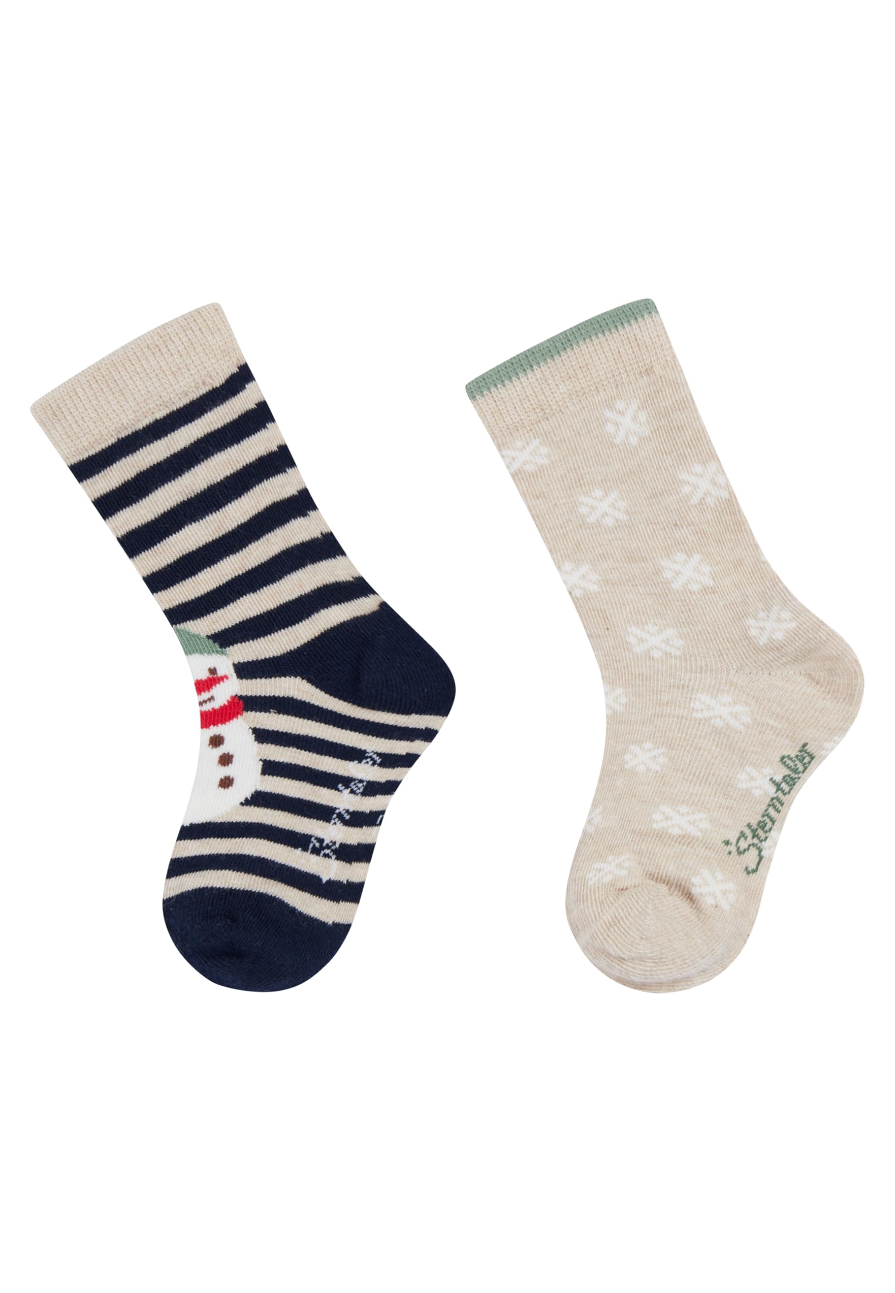 Sterntaler Unisex Socken Doppelpack Schneemann Socken DP Schneemann