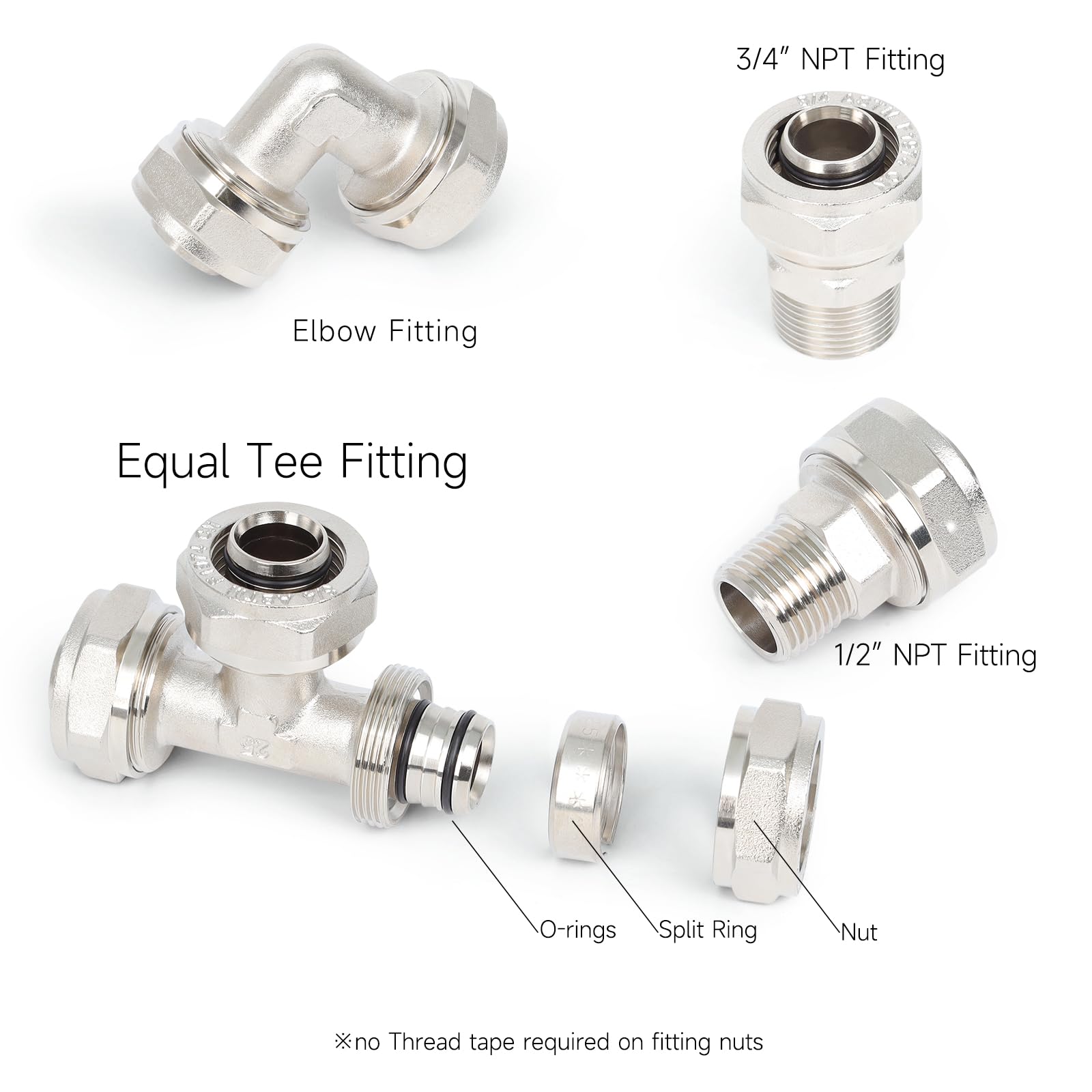 Compressed Air Piping System - 200 Feet, 5-Way Manifold -6 Compressed Air Piping System - 200 Feet, 5-Way Manifold -6