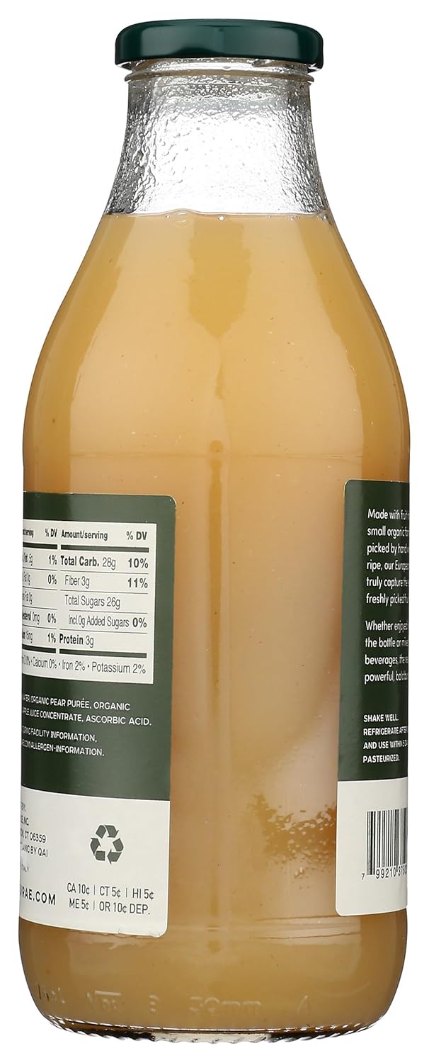 BIONATURAE Organic Pear Nectar, 25.4 FZ