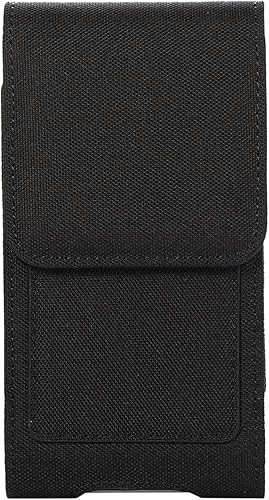 Miniatura 3 de Funda de nailon extra grande para teléfono celular con clip para cinturón para Samsung Galaxy S21 Ultra S22 Ultra S23 Ultra A05 A14 A04e A23 A13