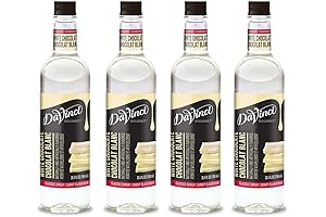 Sweet Symphony: DaVinci Gourmet White Chocolate Syrup Quartet