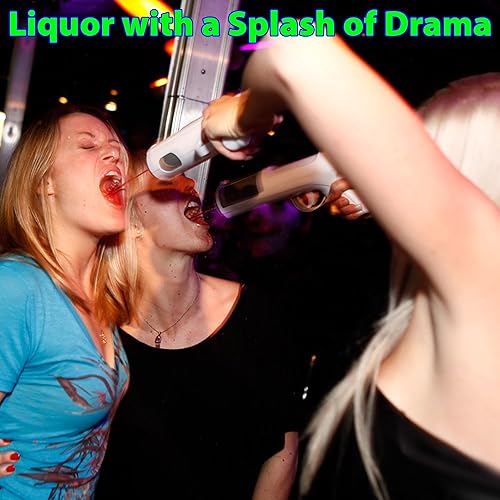 Miniatura 5 de Barbuzzo - arma para alcohol carga y traba tu licor favorito apunta dispara y bebeIncreíble juego para tomar ideal para fiestas fiestas en el baúl