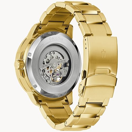 Miniatura 3 de Bulova Reloj automático Marine Star para hombre Oro