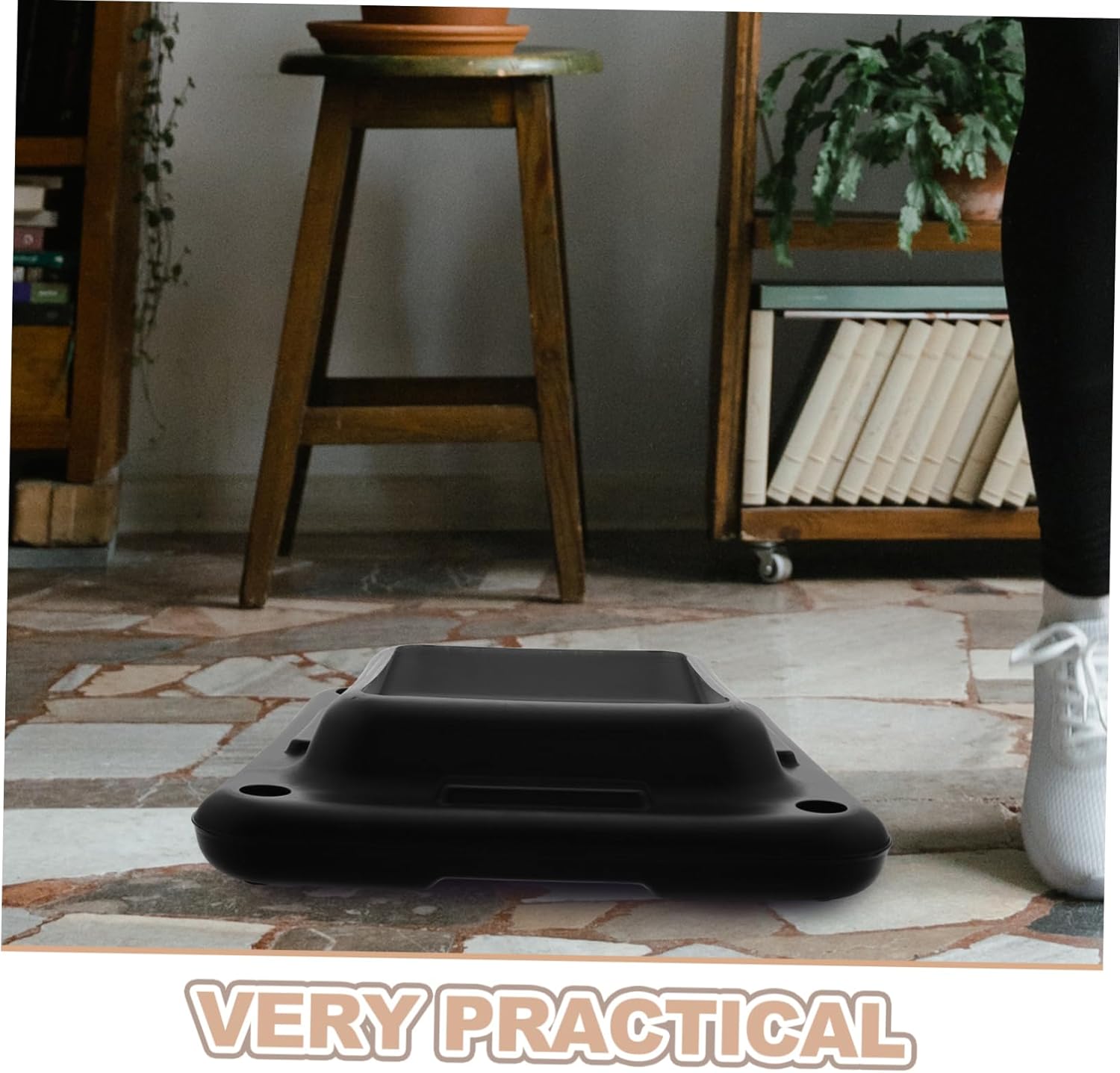 TOYANDONA Yoga Step Base Support Tray Aerobic Step Stabilizer Sturdy ABS Material Non-Slip Accessory for Home Gym Suitable for Aerobic Exercise