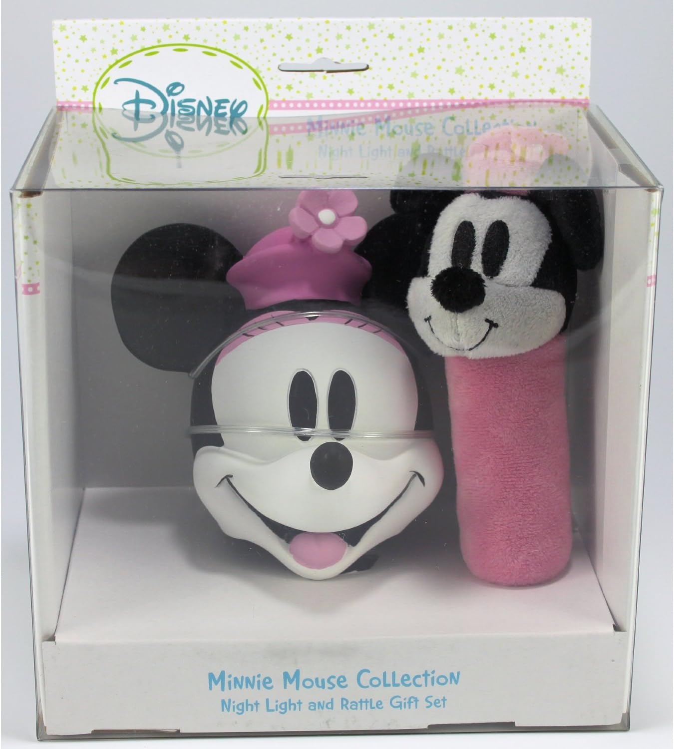 Disney - Minnie Mouse Collection Night Light and Rattle