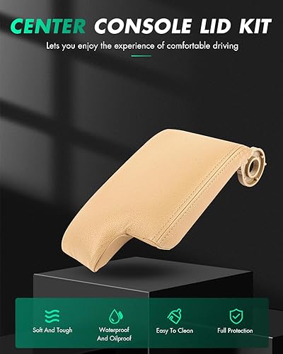 Miniatura 2 de SCITOO Kit de tapa de consola central beige para 1999 para BMW 318i 318is 2000 323Ci cubierta de consola central