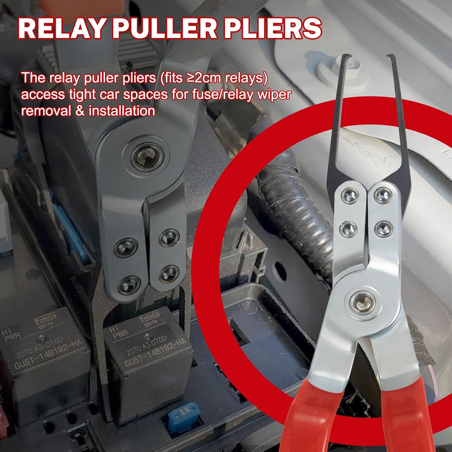 9 PCS Electrical Disconnect Pliers for Cars, High-Carbon Steel Automotive Electrical Terminal Connector Separator Removal Tool with 37960/37980 Pliers, Auto Test Pen, Terminal Pin Repair Tool
