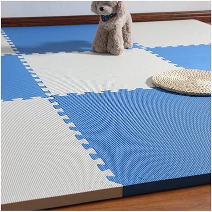 Wajiefd Tapis Mousse Bebe Bébé Mat Interverrouillage Protection Sol  Carrelage Mats Gymnastic Salle Jeux Chambre Salon, 2 Tailles, 8 Couleurs  (Color : D, Size : 60X60X2.5Cm-9Pcs) : Amazon.fr: Jeux Et Jouets