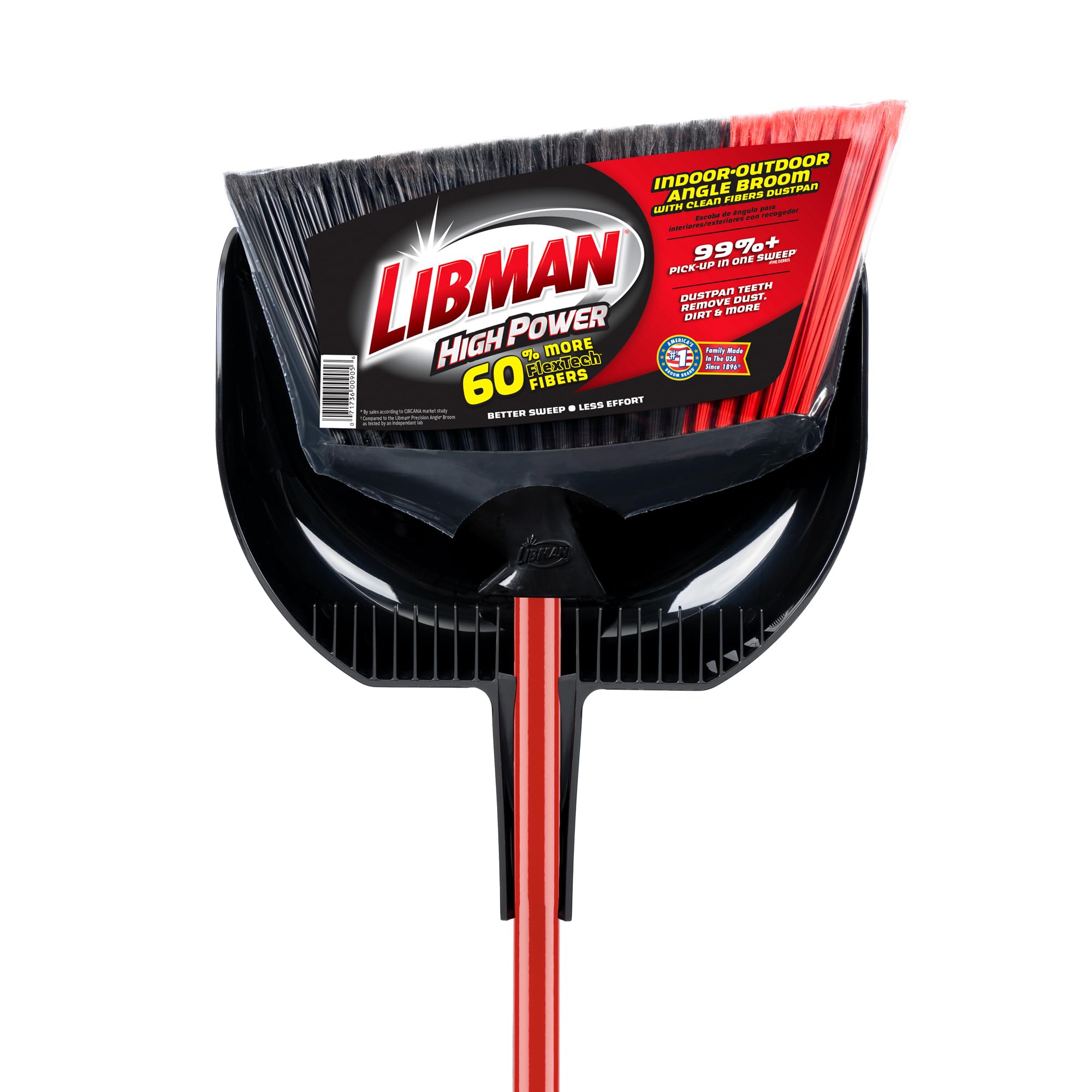 Head Only. Libman 00905 Angle Broom with Pan