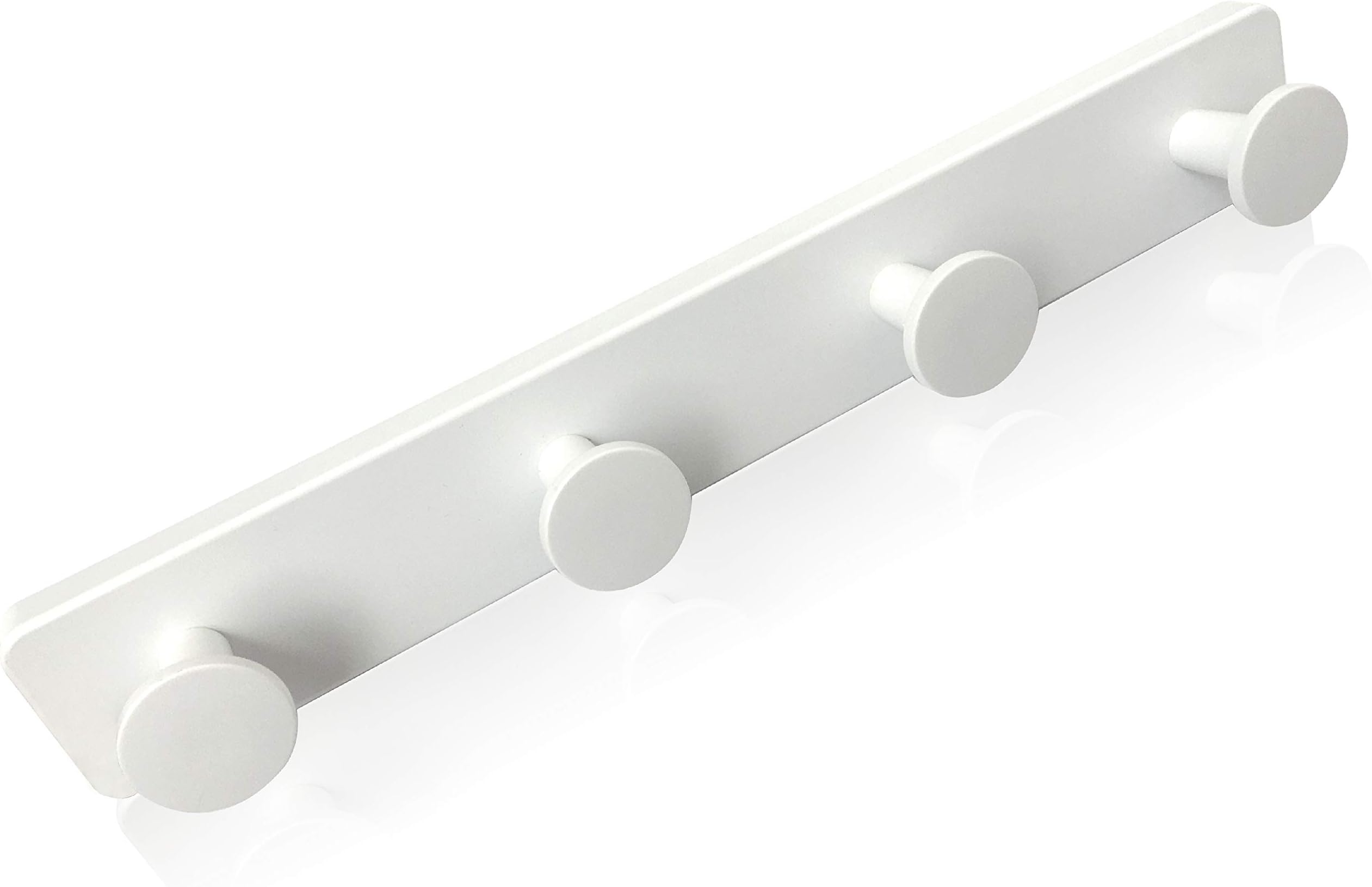 LYLIN Porte Manteau Mural En Acier Inoxydable, Patères Porte Manteaux Crochet Mural Pour Manteaux Serviettes Peignoirs (Noir Mat, 9 Crochets, 2pcs