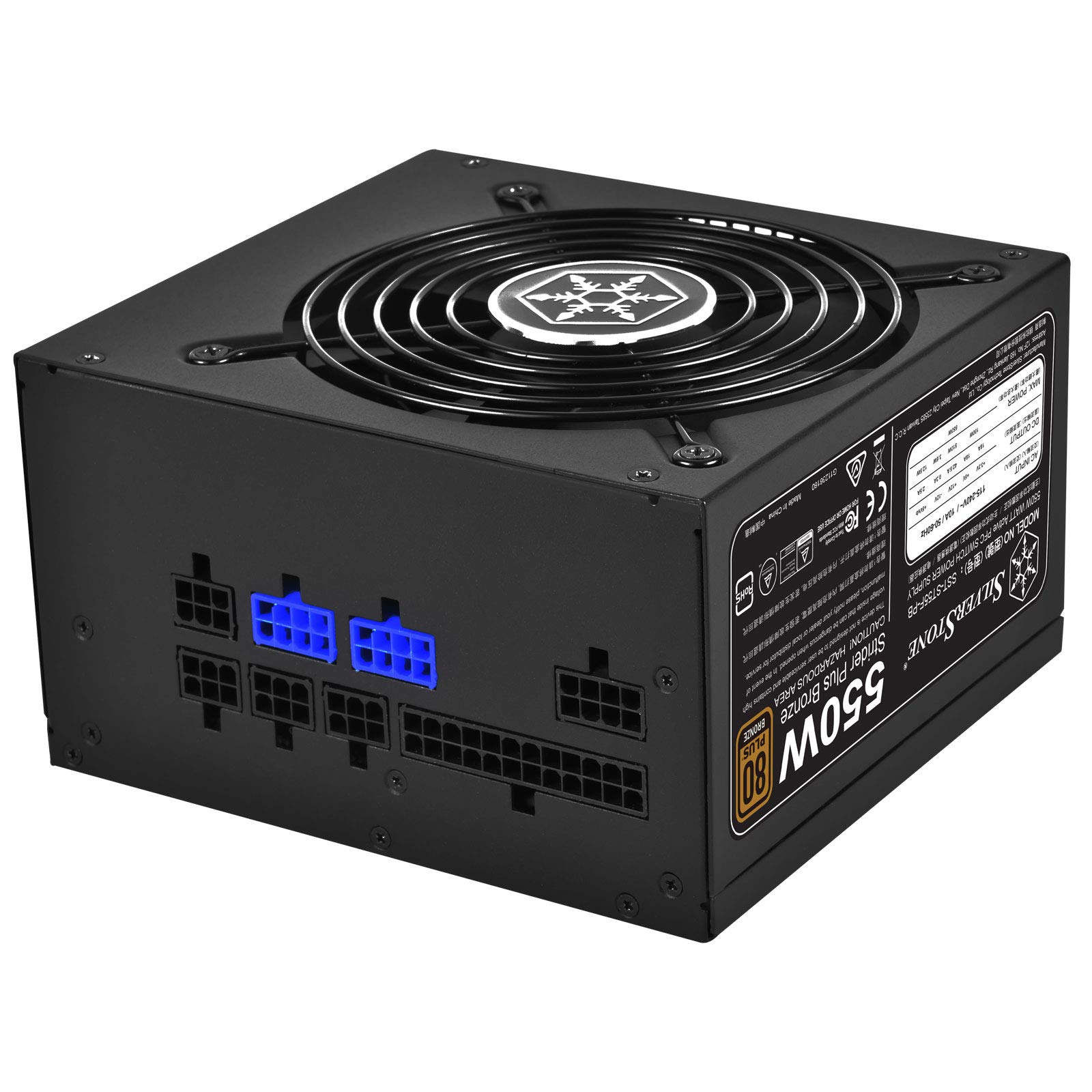 Amazon.com: Silverstone Technology 550 Watt ATX Power Supply 80