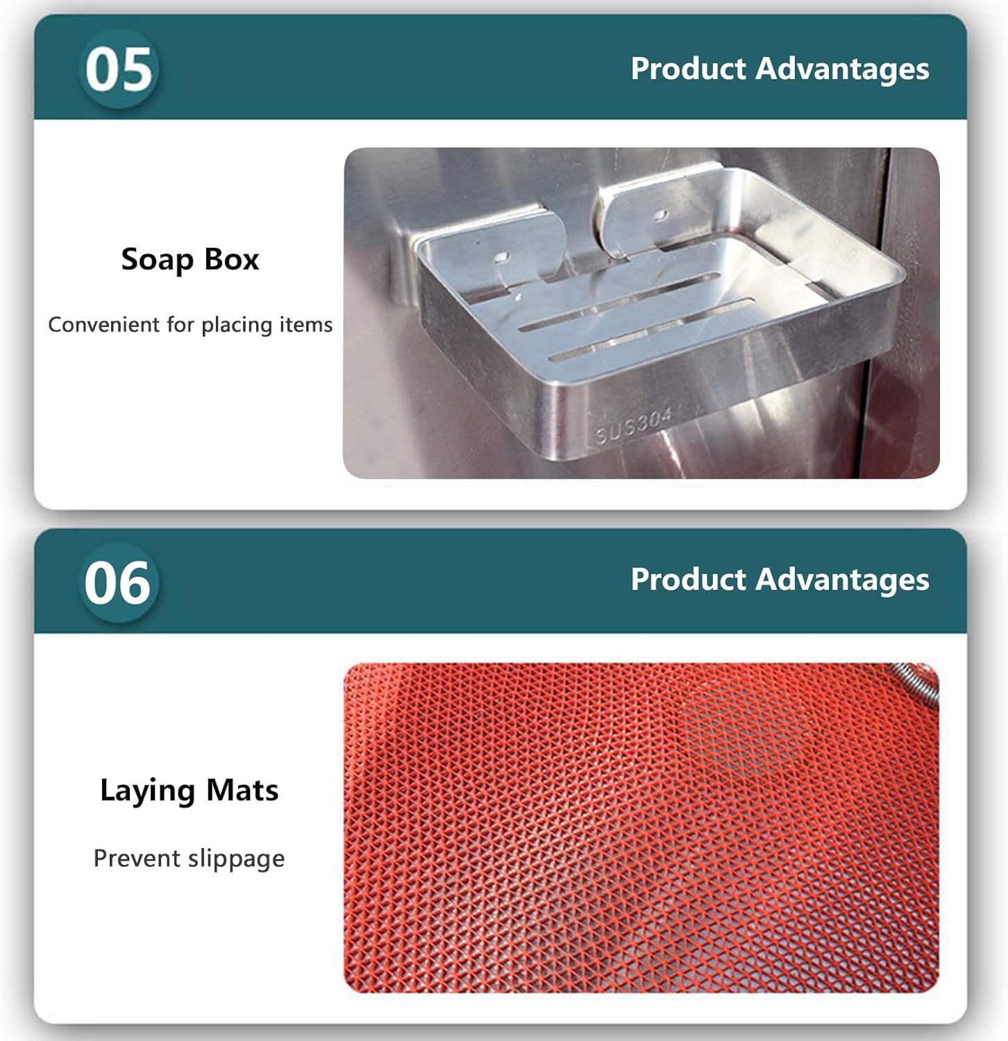 Professional Stainless Steel Dog Grooming Bathing Tub Station, Heavy Duty Dog Wash Station with Sliding Door for Easy Grooming, 47"x28"x35" Ideal for Pet Care and Bathing.