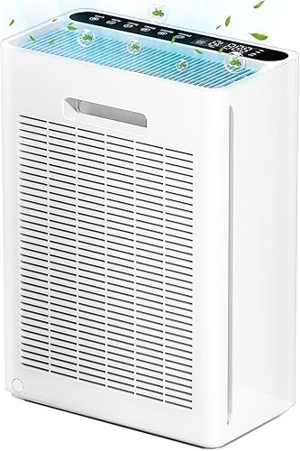 Miniatura 1 de Tailulu H13 True HEPA - Purificadores de aire para el hogar, habitación grande de hasta 1614 pies 2, limpiador de filtro de aire True HEPA, elimina