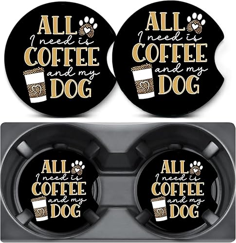 Miniatura 28 de Paquete de 2 posavasos de automóvil para portavasos de automóvil, con bandera de bala, alfombrilla de goma antideslizante de tamaño universal de 12