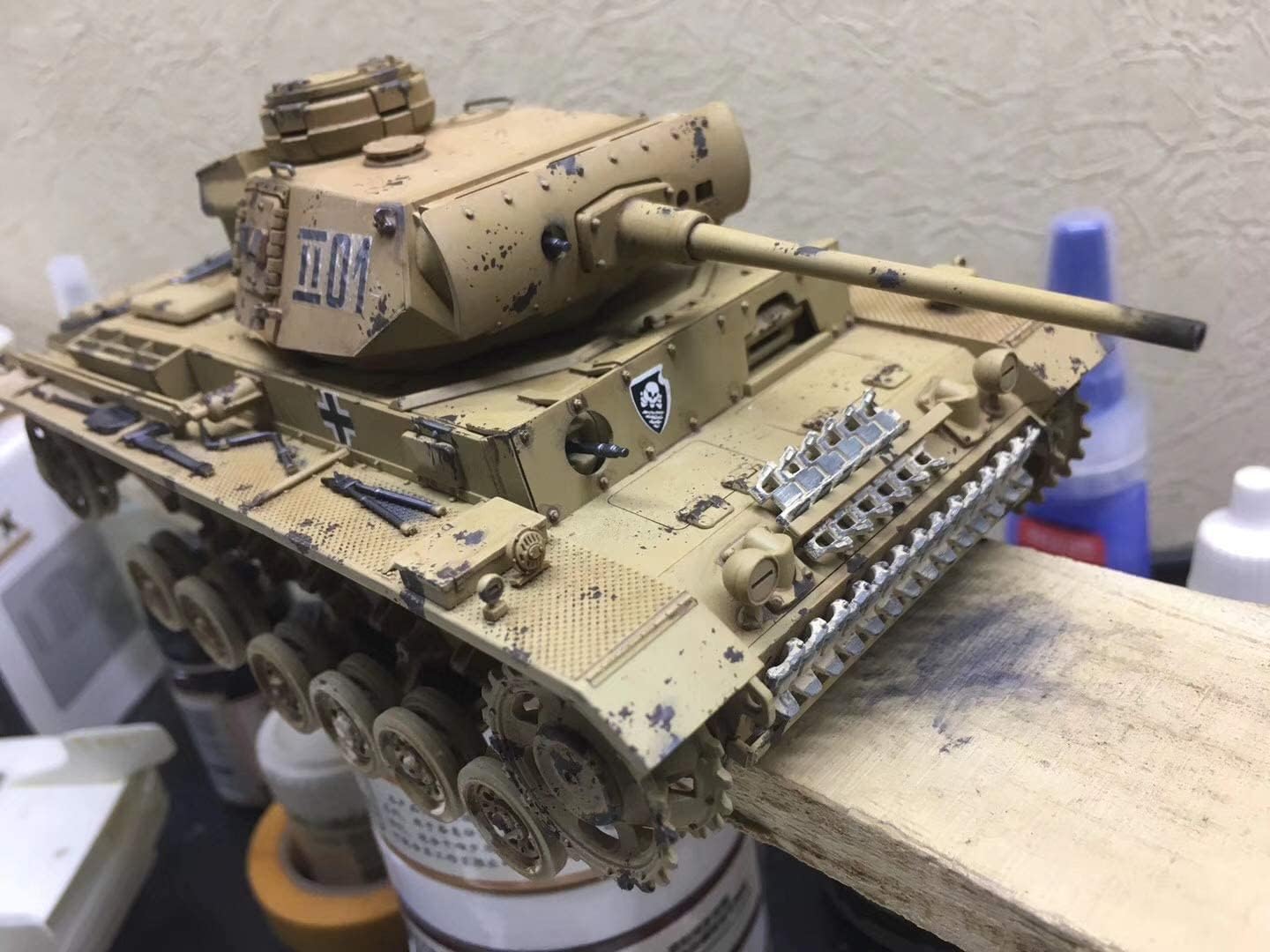 1/35 Workable Metal Track Type A Links with Pins: German Panzer III IV Tank StuG Nashorn Hummel Mid Production Model Kit