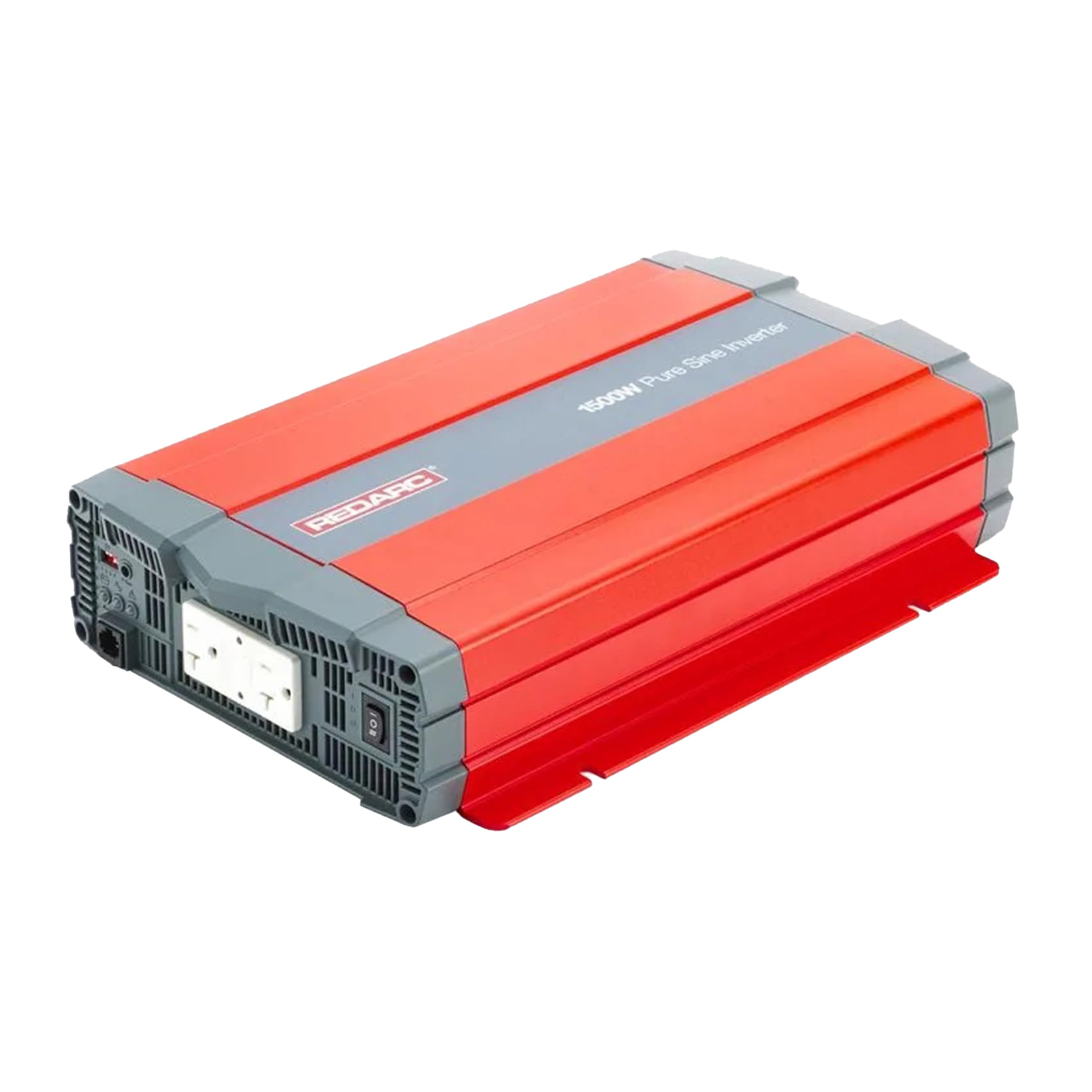 REDARC 1500W Pure Sine Wave Inverter, 12V DC to 110 / 120V AC Power Converter, Portable Power Inverter, Connects to Car Battery System, Adapter for Camper, RV, Truck, Off-Grid Camping