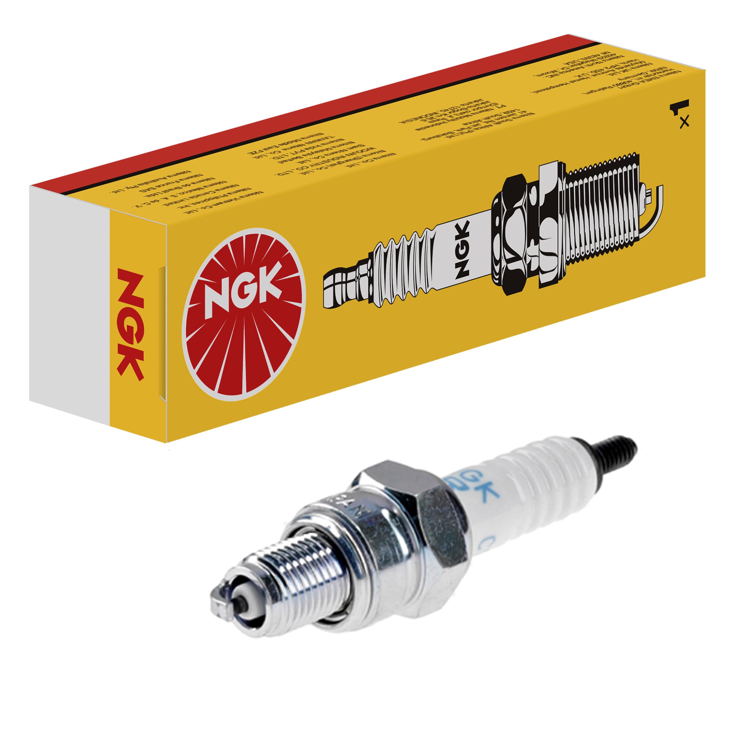 Amazon | 日本特殊陶業(NGK) スパークプラグ 【6199】ネジ形 LR8A