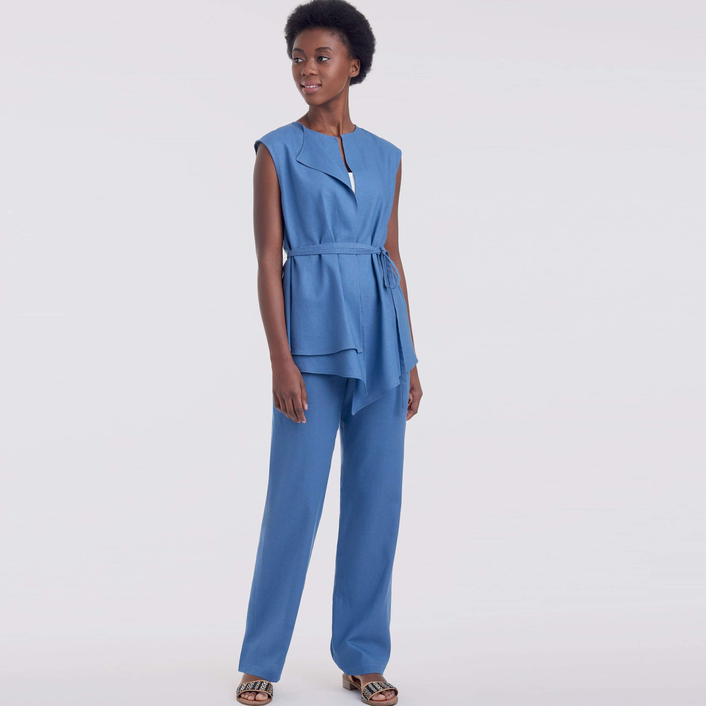 Simplicity H5 (6-8-10-12-14) Sewing Pattern S9147 Misses' Tops & Pants,