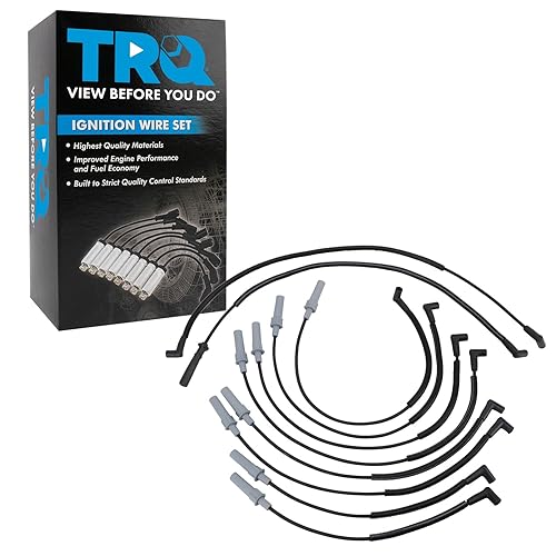 Miniatura 761 de TRQ Juego de cables de bujía de encendido del motor para Ford F250 F350 Super Duty V8 6.2L nuevo