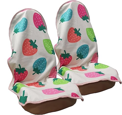 Miniatura 38 de Funda protectora de asiento de automóvil, para asientos delanteros, para entrenamiento de gimnasio, correr, nadar, playa y senderismo, impermeable