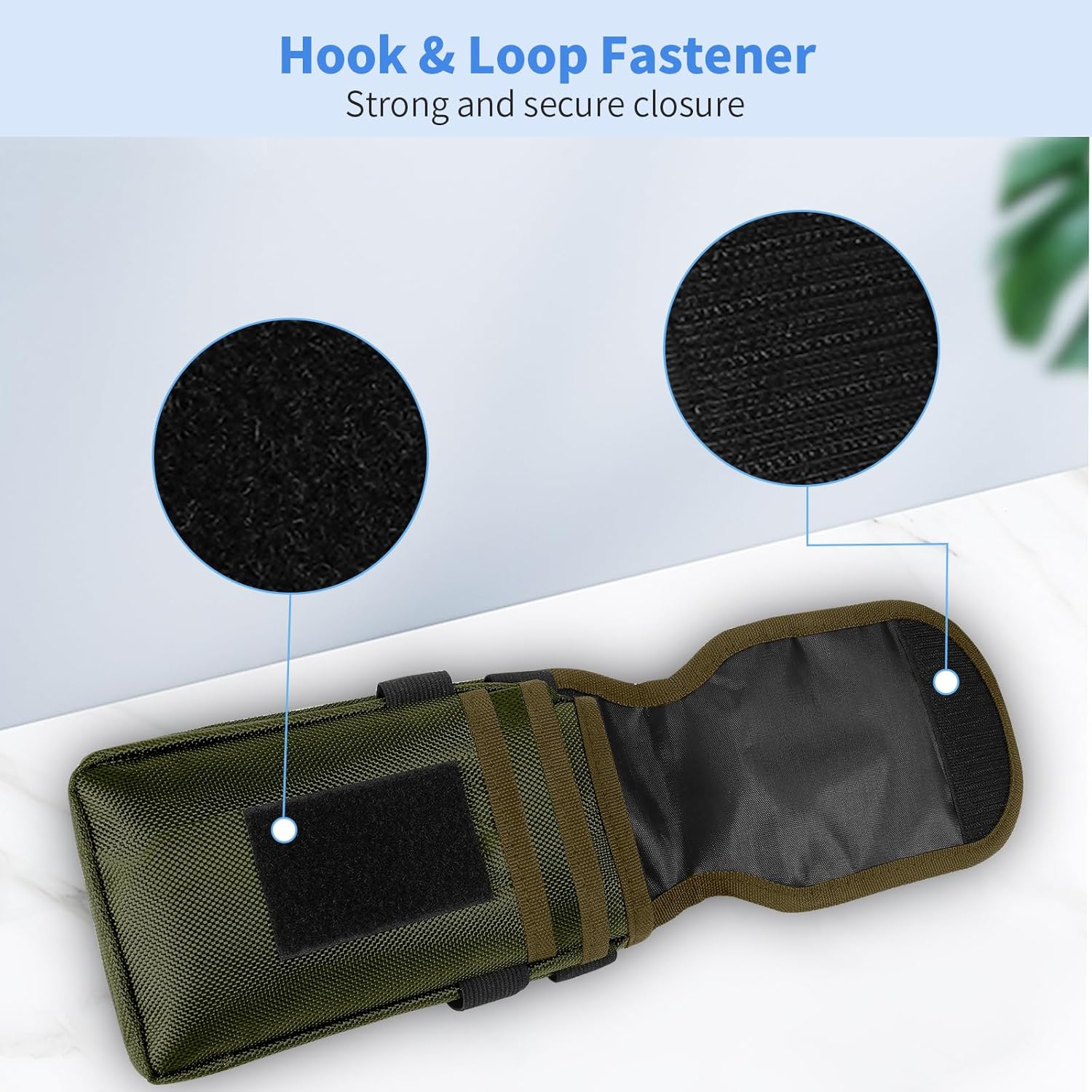 KENOBEE Belt Tool Pouch, Multitool Organizer Electrician Holster Nylon Tactical Pocket Attachment Utility Sheath Bag Tradesman Pro Maintenance Tool Sleeve for EDC Gears Cellphone