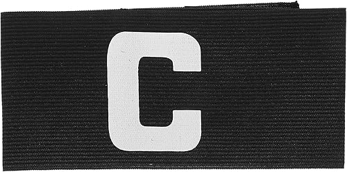 Fútbol Capitán Banda Niños Baloncesto Niña Balón de fútbol Cosas al aire libre Fútbol Bandas elásticas Capitán Productos Insignia Jugador Negro