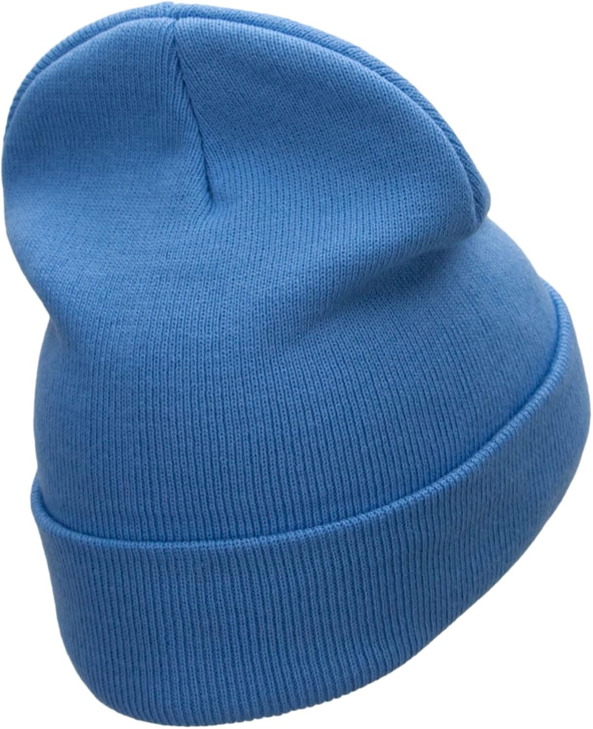 Mermaid Tail Embroidered 12 Inch Long Knitted Beanie